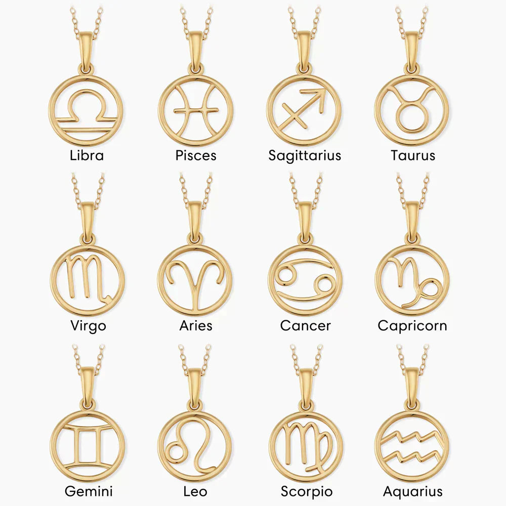 Kaklarota ar zodiaka zīmi