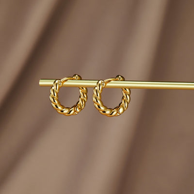 Layla Gold Twist auskari